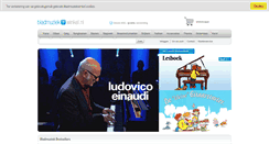 Desktop Screenshot of bladmuziekwinkel.nl